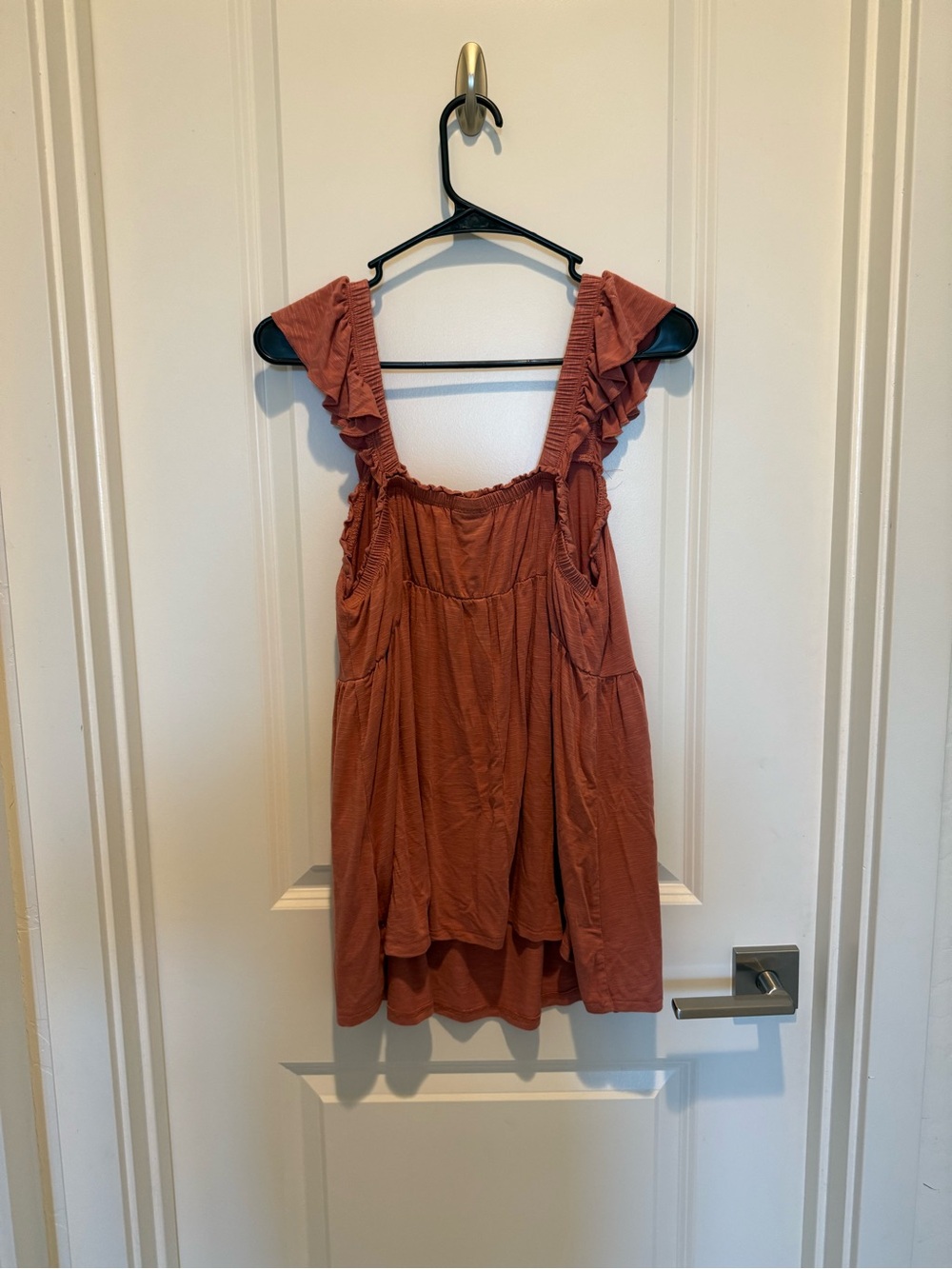 torrid Rust Ruffle Strap Tank - Picture 3 of 3